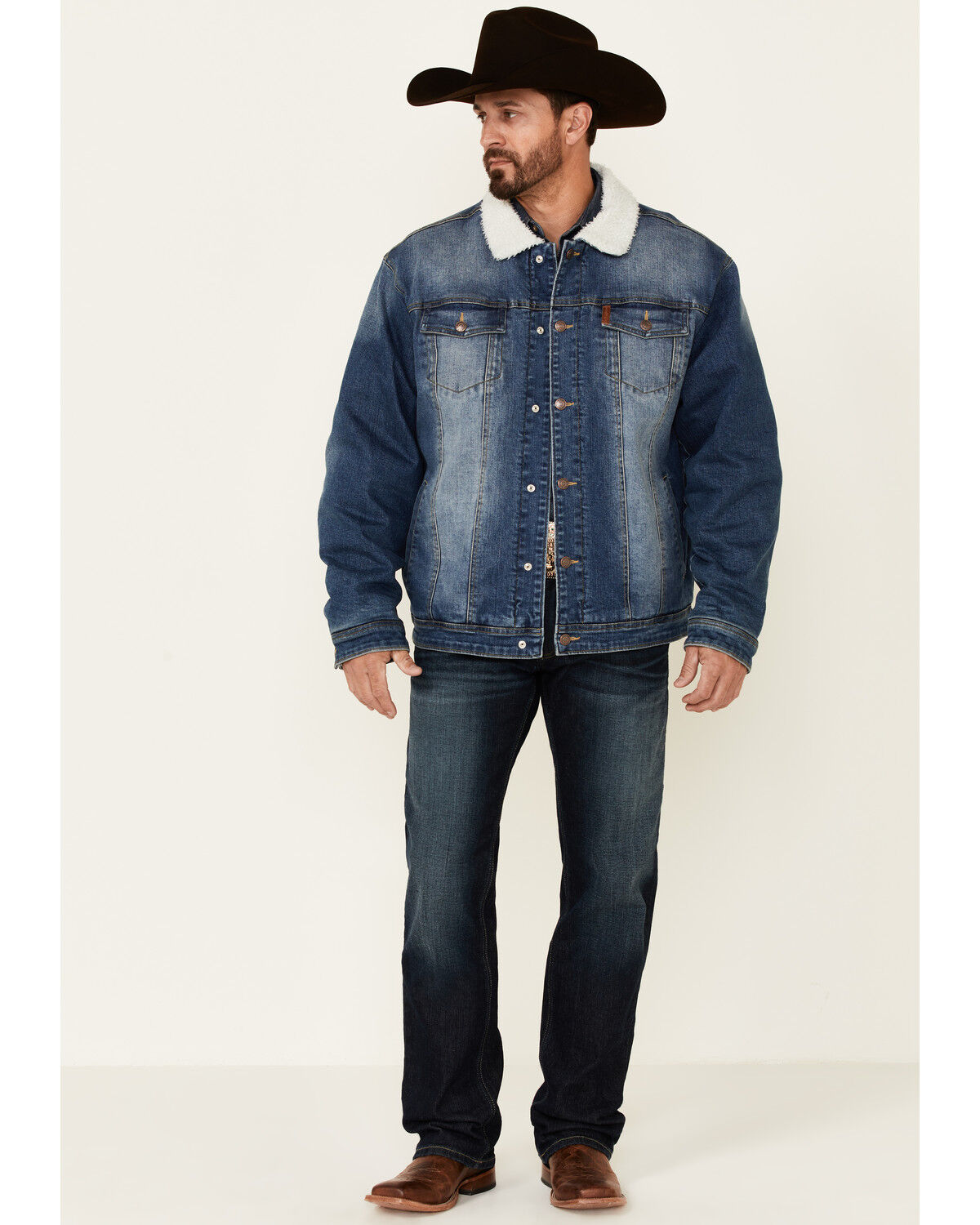 cinch denim jacket