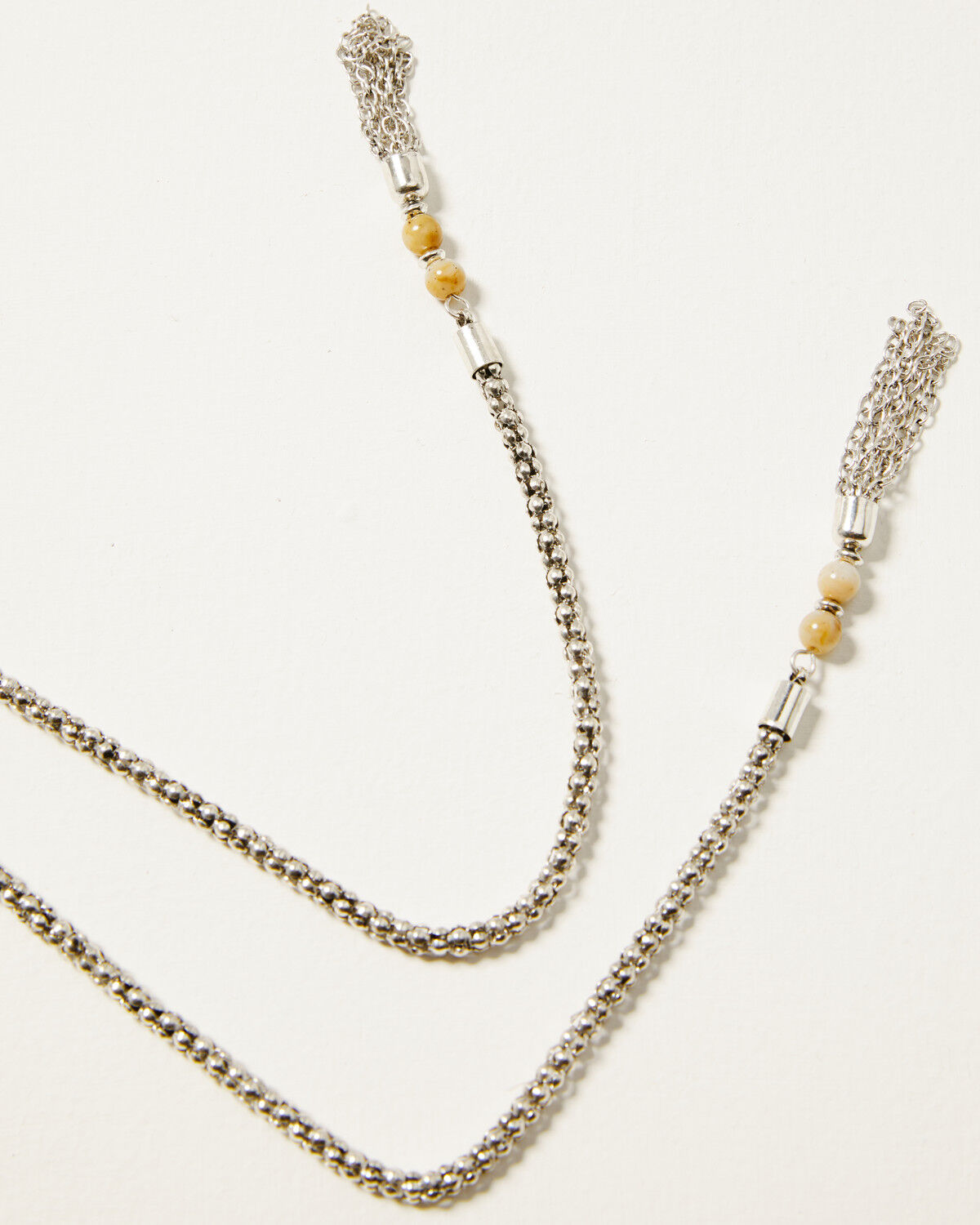 Image #4 - Shyanne Women's Diamond Concho Stone Bolo Necklace, Silver, hi-res