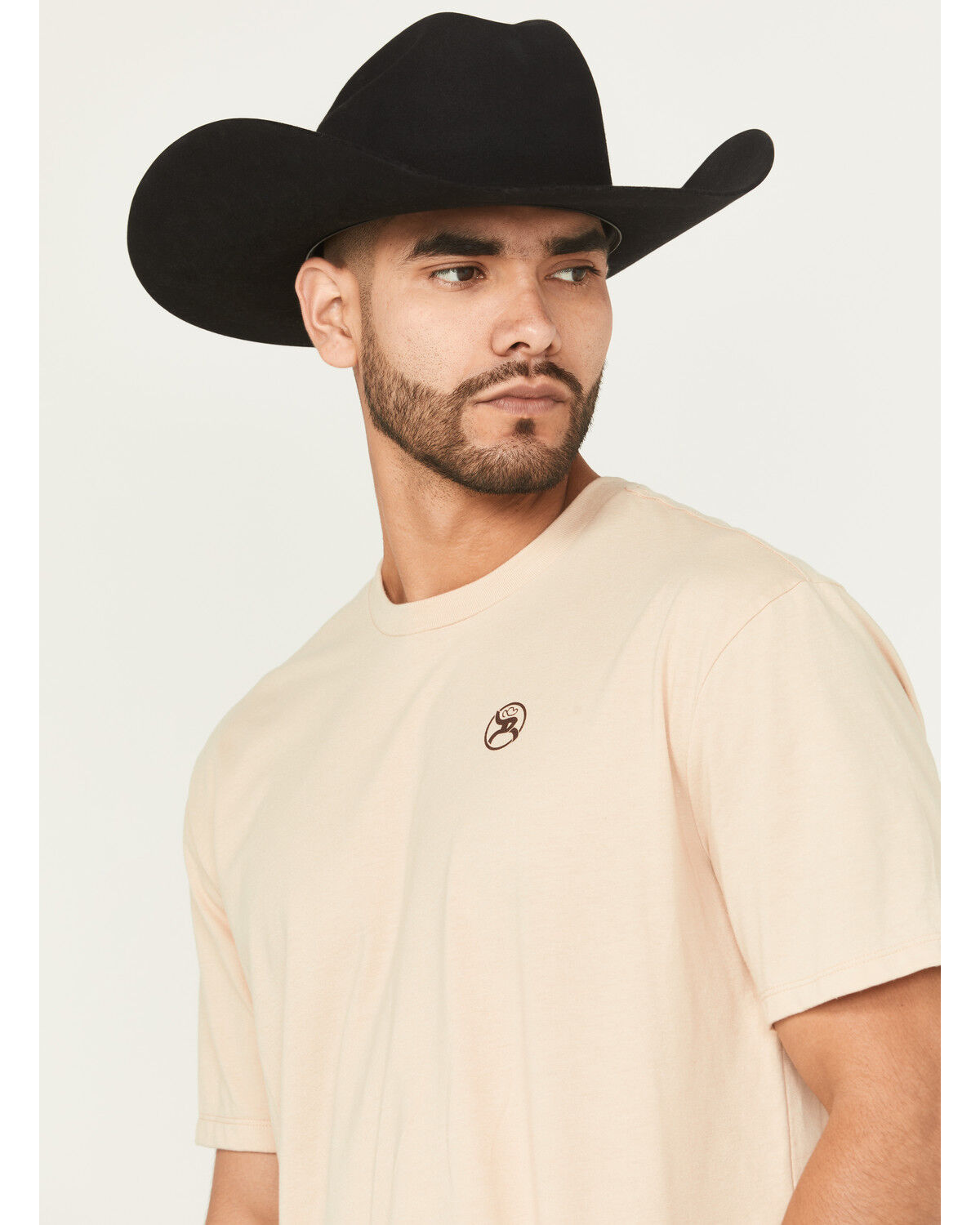 Image #4 - Hooey Men's Lucky Strike Short Sleeve Graphic T-Shirt, Tan, hi-res