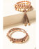 Image #2 - Shyanne Women's Desert Dreams Stretch Bead & Bangle Bracelet Set, Rust Copper, hi-res