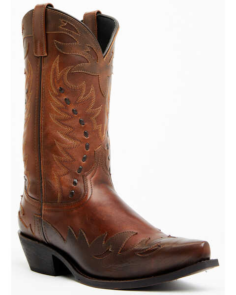 Laredo Men's Arno Performance Western Boots - Snip Toe , Tan, hi-res