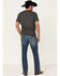 Wrangler Retro Men's Mustang Island Relaxed Bootcut Jeans - Long, Blue, hi-res