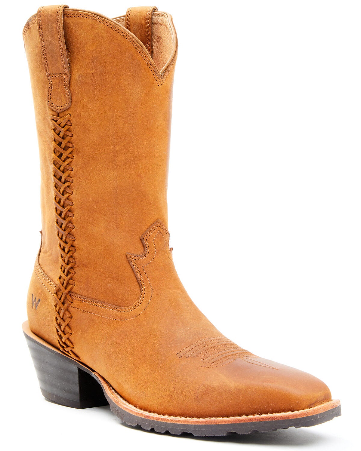 wrangler square toe boots