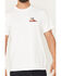 Image #3 - Brixton Men's Inwood Cowboy Embroidered Short Sleeve T-Shirt, White, hi-res