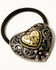 Image #3 - Shyanne Women's Heart Ponytail Holder, Silver, hi-res