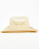 Image #3 - Shyanne Women's Studded Straw Cowboy Hat , Natural, hi-res