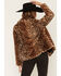Image #4 - Becca Women's Leopard Print Faux Fur Moto Jacket, Leopard, hi-res