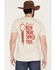 Image #1 - Yuengling Men's Tapped That Short Sleeve Graphic T-Shirt, Sand, hi-res