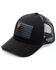 Image #1 - Hawx Men's American Flag Patch Ball Cap, Black, hi-res