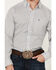 Image #3 - Ariat Men's Jimmy Mini Medallion Geo Print Long Sleeve Button-Down Western Shirt, Grey, hi-res