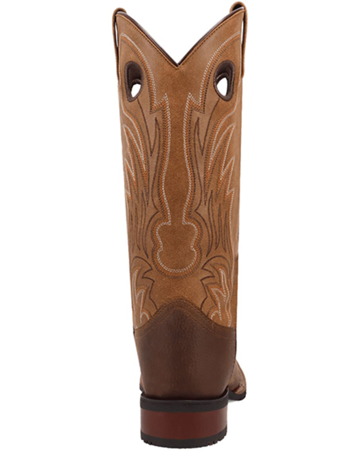 Image #5 - Laredo Men's Cullen Western Boots - Broad Square Toe, Brown, hi-res