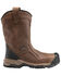 Image #2 - Avenger Men's Ripsaw Waterproof PR Pull On Work Boot - Aluminum Protective Toe, Brown, hi-res