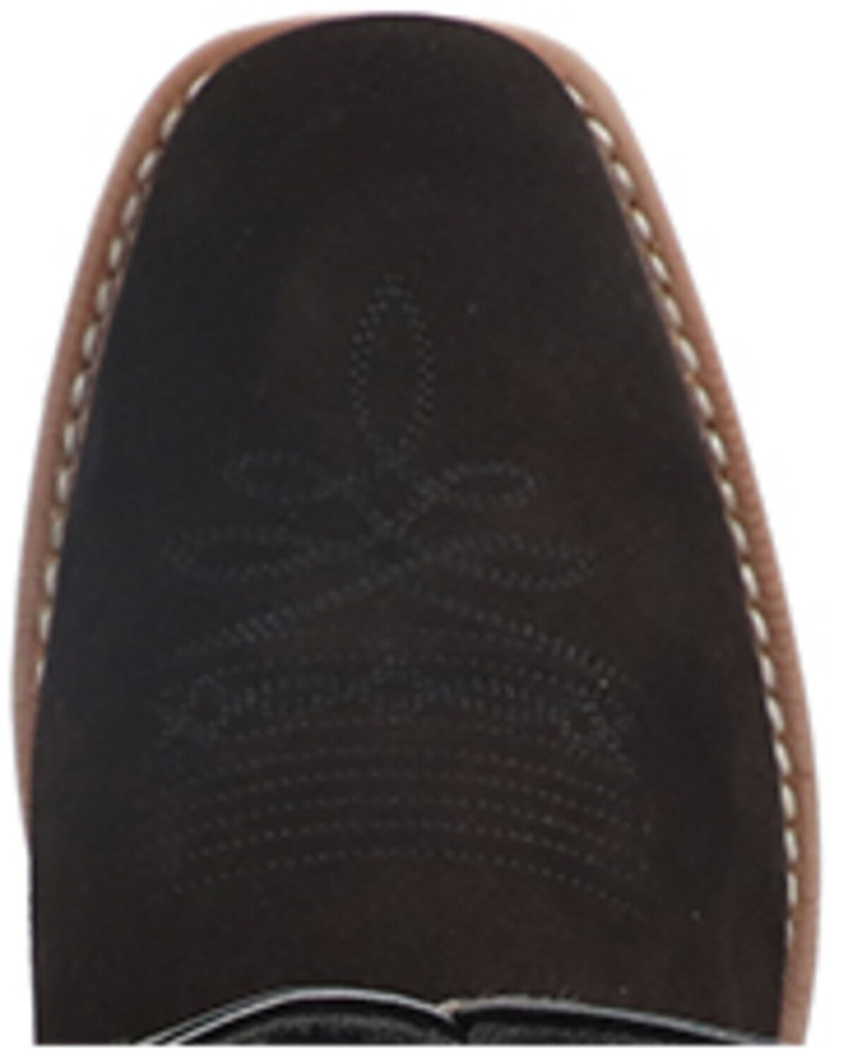 Image #6 - Smoky Mountain Men's Santa Fe Performance Western Boots - Square Toe, Black, hi-res