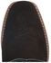 Image #6 - Smoky Mountain Men's Santa Fe Performance Western Boots - Square Toe, Black, hi-res
