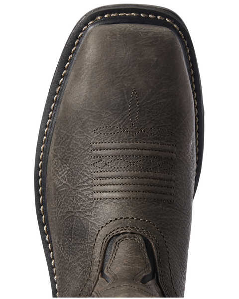 Image #4 - Ariat Men's Bold WorkHog® VentTEK Western Work Boots - Composite Toe, Brown, hi-res