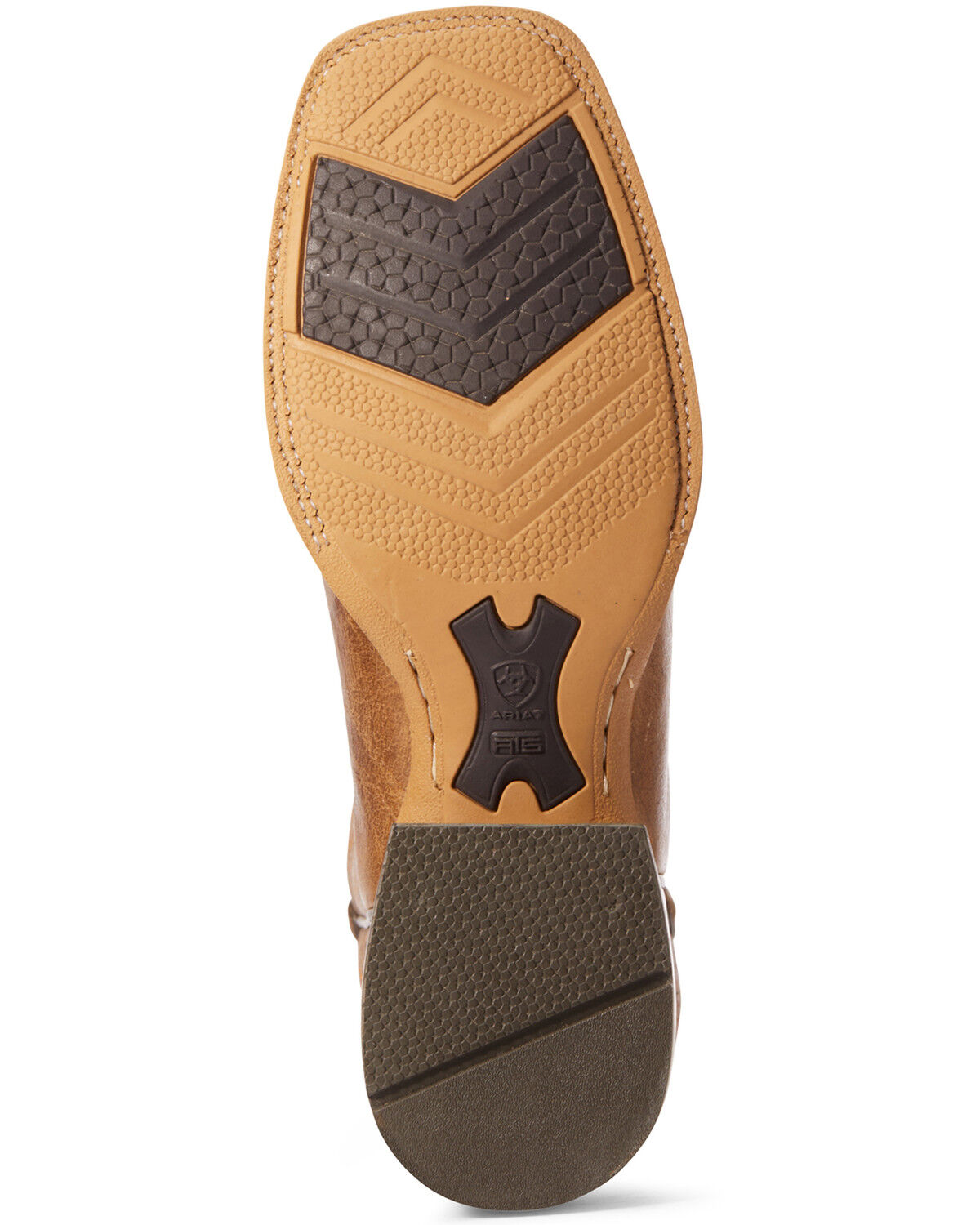 Image #5 - Ariat Men's Toledo Crunch Western Performance Boots - Broad Square Toe, Brown, hi-res