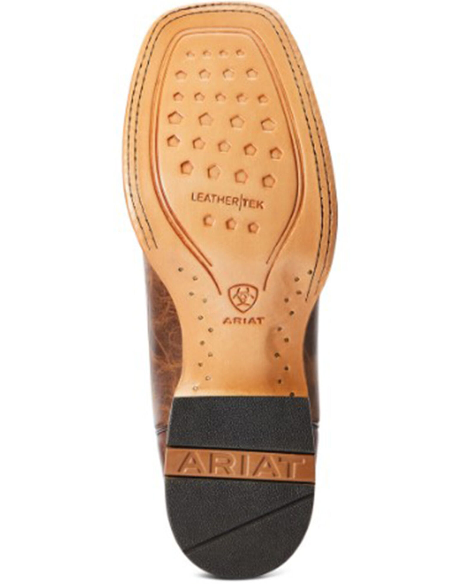 Image #5 - Ariat Men's Point Ryder Western Boots - Broad Square Toe, Brown, hi-res