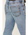 Image #4 - Ariat Men's Rebar M5 DuraStretch Edge Medium Wash Straight Stretch Denim Jeans, Indigo, hi-res