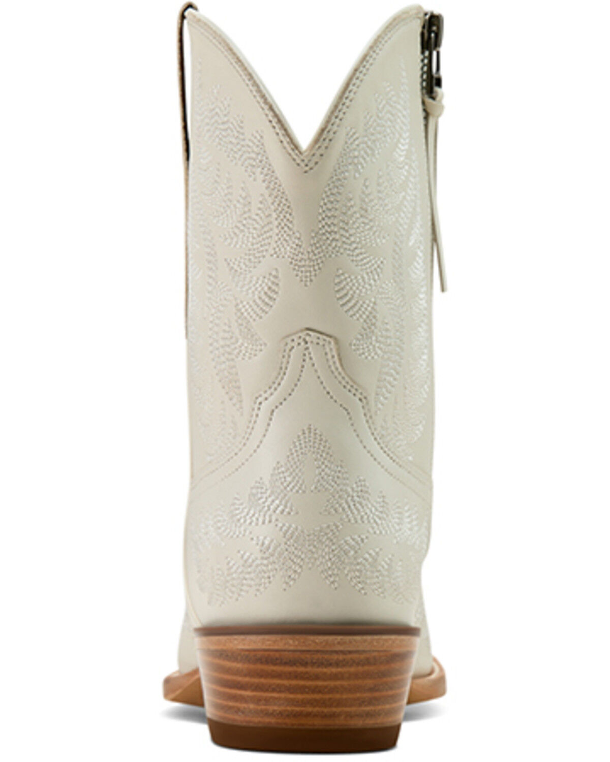 Image #3 - Ariat Women's Cate Western Booties - Snip Toe, White, hi-res