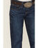 Image #2 - Ariat Girls' Jordyn Flare Stretch Denim Jeans, Dark Wash, hi-res