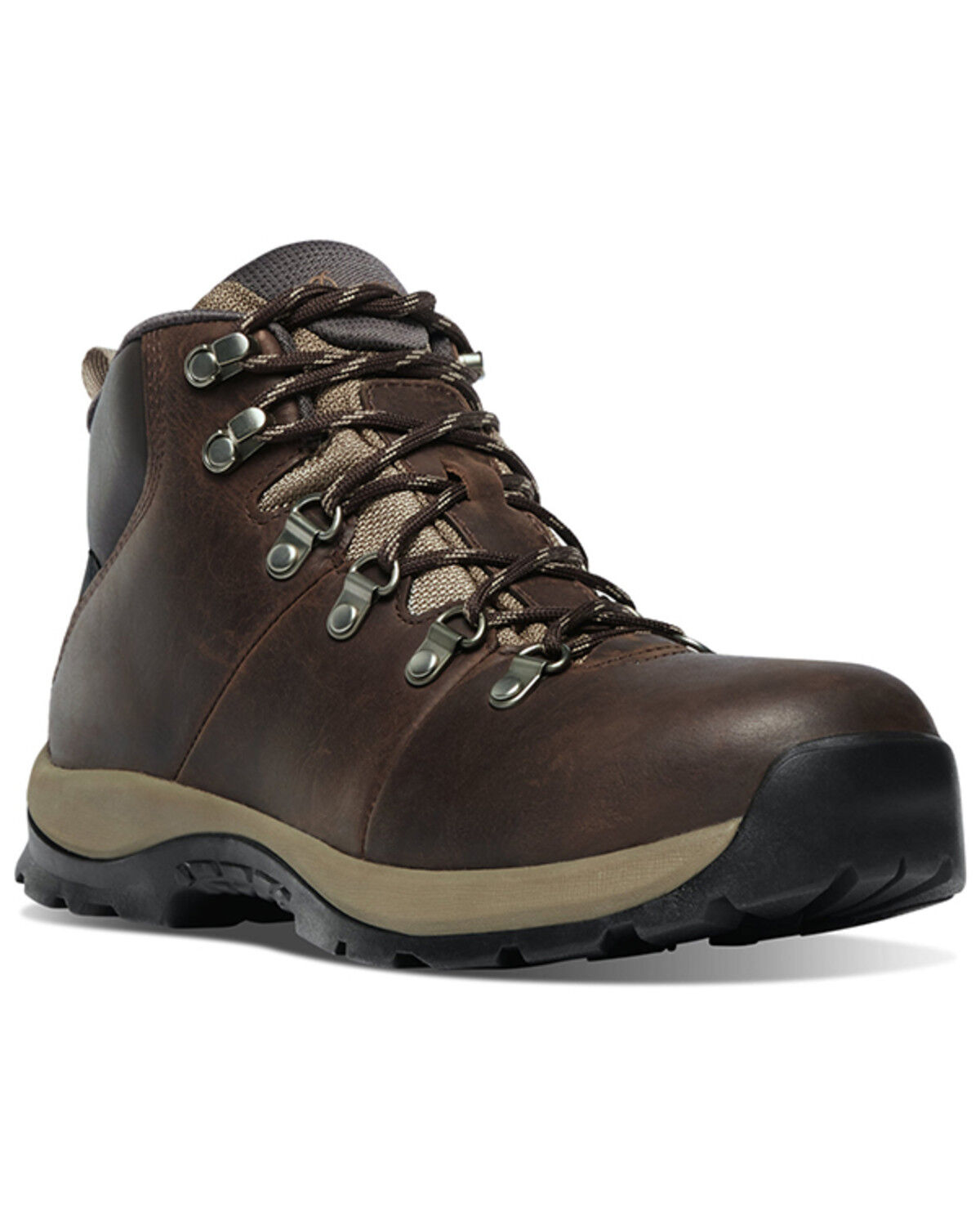 Image #1 - Danner Women's Sandy Ridge Waterproof Work Boots - Aluminum Toe, Brown, hi-res