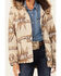 Image #3 - Outback Trading Co Women's Southwestern Print Fur Trim Myra Jacket , Brown, hi-res