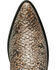 Old West Men's Snake Print Western Boots - Medium Toe, Natural, hi-res
