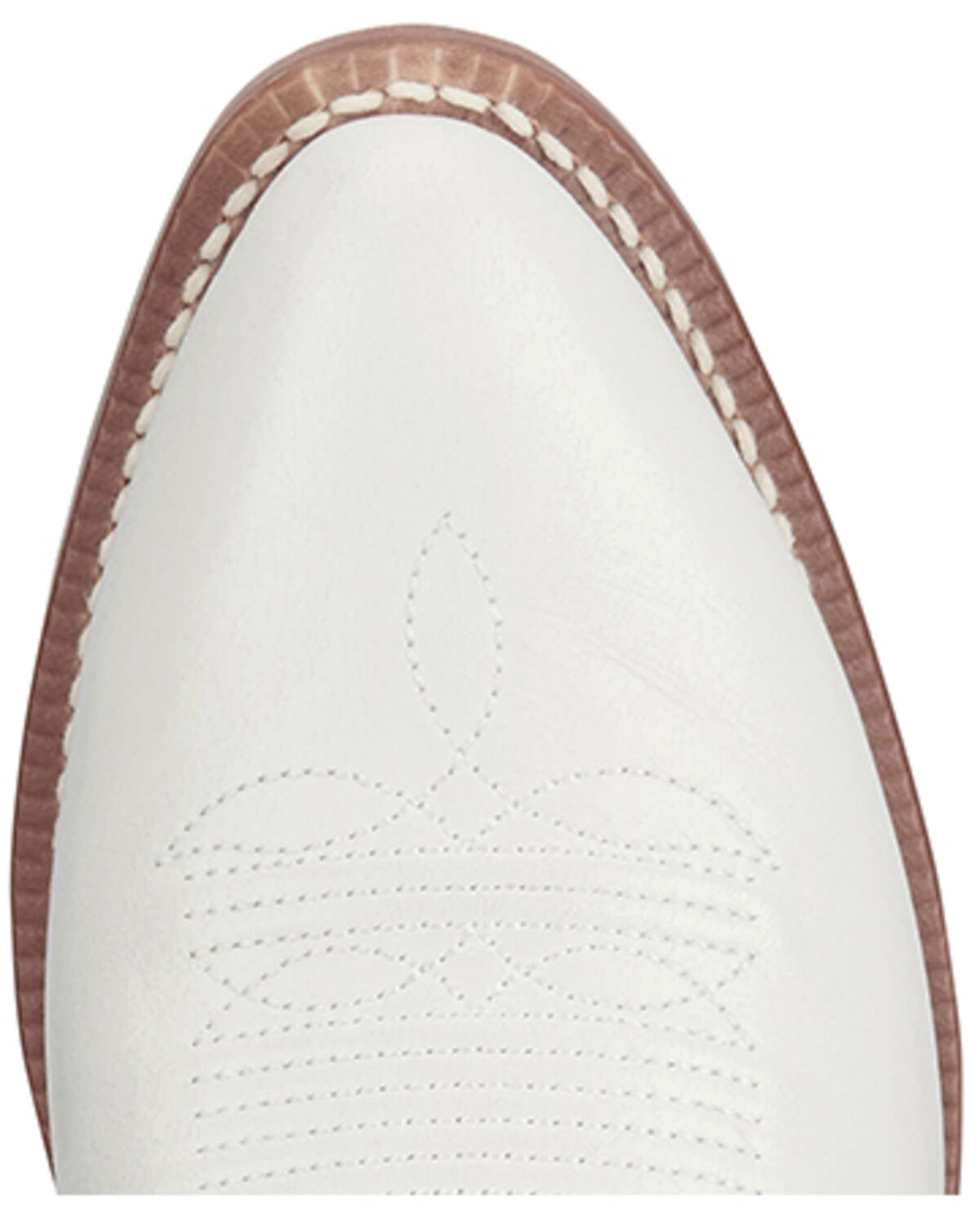 Image #6 - Justin Women's Evelyn Tall Western Boots - Round Toe, White, hi-res