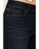 Image #2 - Shyanne Women's Bohemia Dark Wash High Rise Flare Stretch Denim Jeans, Dark Wash, hi-res