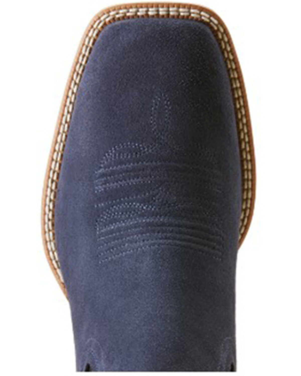 Image #4 - Ariat Men's Booker Ultra Western Boots - Broad Square Toe, Navy, hi-res