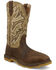 Image #1 - Twisted X Women's 11" UltraLite X™ Work Boots - Nano Toe, Brown, hi-res