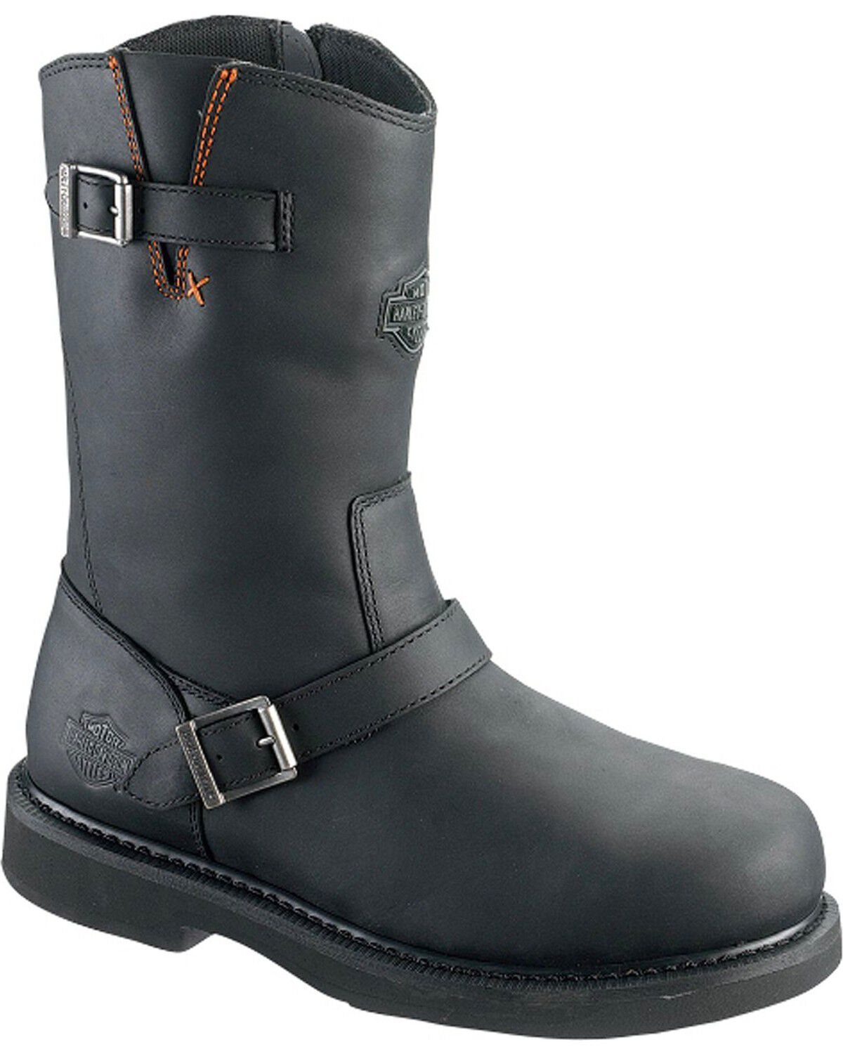 harley davidson steel toe engineer boots