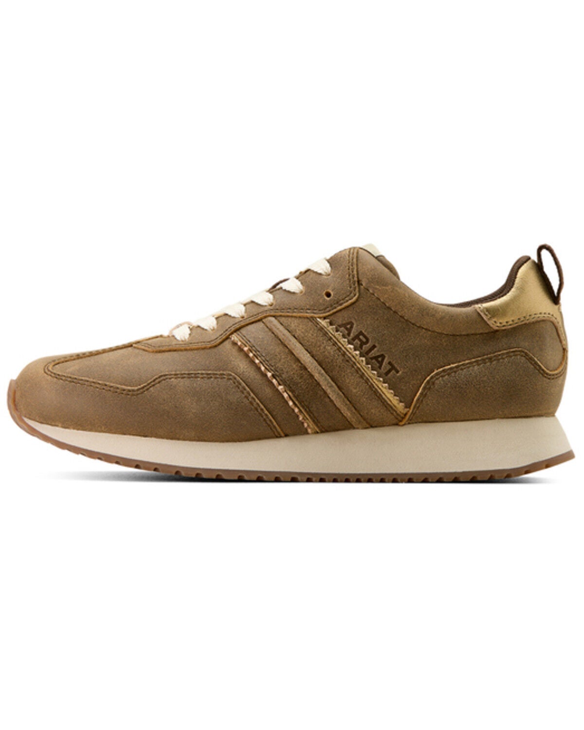 Image #2 - Ariat Women's Ranch Runner Casual Shoes, Brown, hi-res