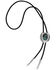 Image #3 - Montana Silversmiths The Pioneer's Turquoise Bolo Tie, Silver, hi-res