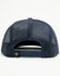 Image #3 - Ariat Men's Boot Stitch Ball Cap, Blue, hi-res
