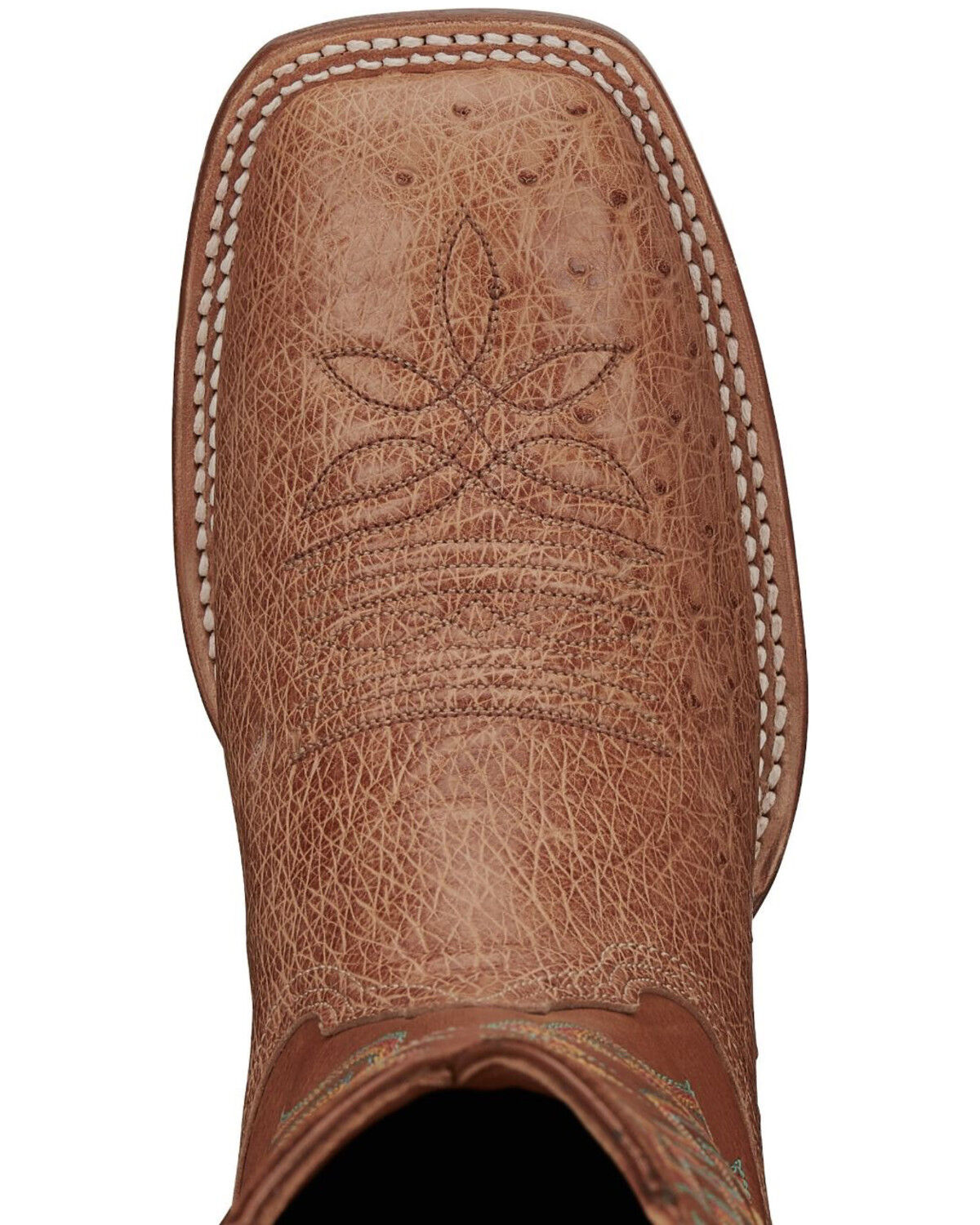 justin smooth ostrich boots