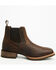 Image #2 - Ariat Men's Elephant Print Hybrid Low Boy Chelsea Boots - Broad Square Toe, Brown, hi-res