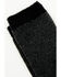 Image #2 - Cody James Men's Heathered Cozy Socks, Black, hi-res