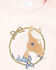 Image #2 - Angel Dear Infant Girls' Velour Horse Pullover, Pink, hi-res
