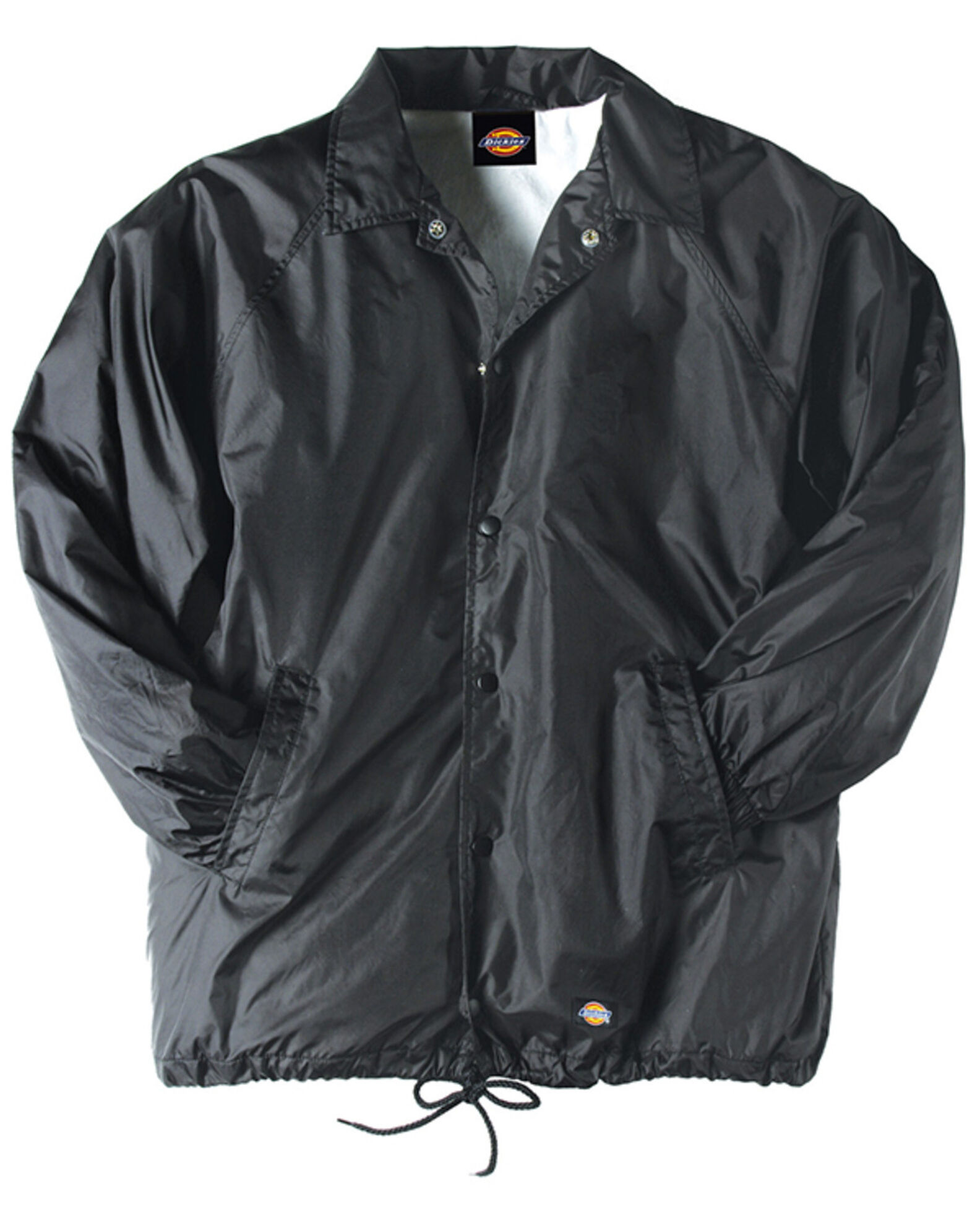 Dickies snap front nylon jacket top