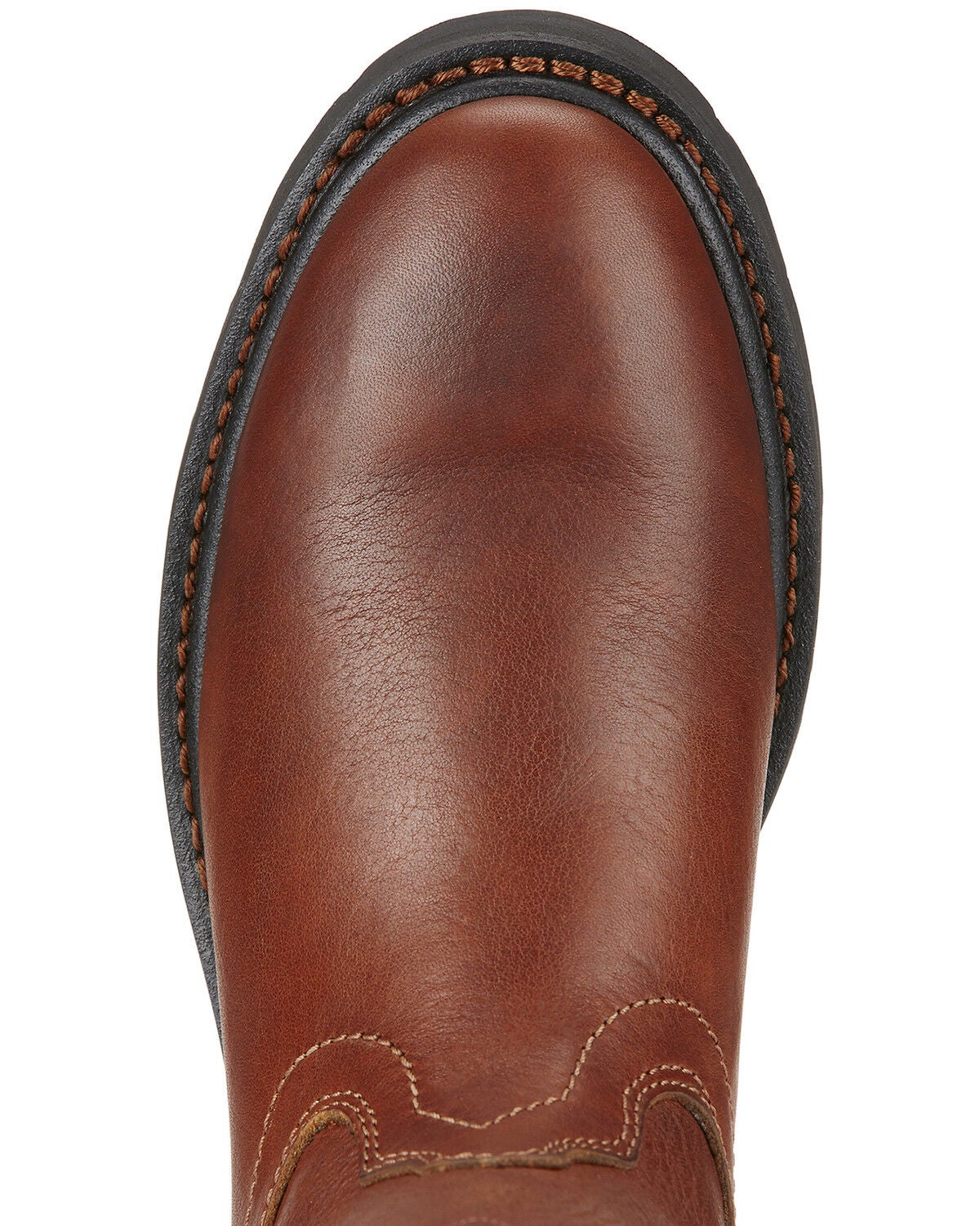 round toe cowboy work boots
