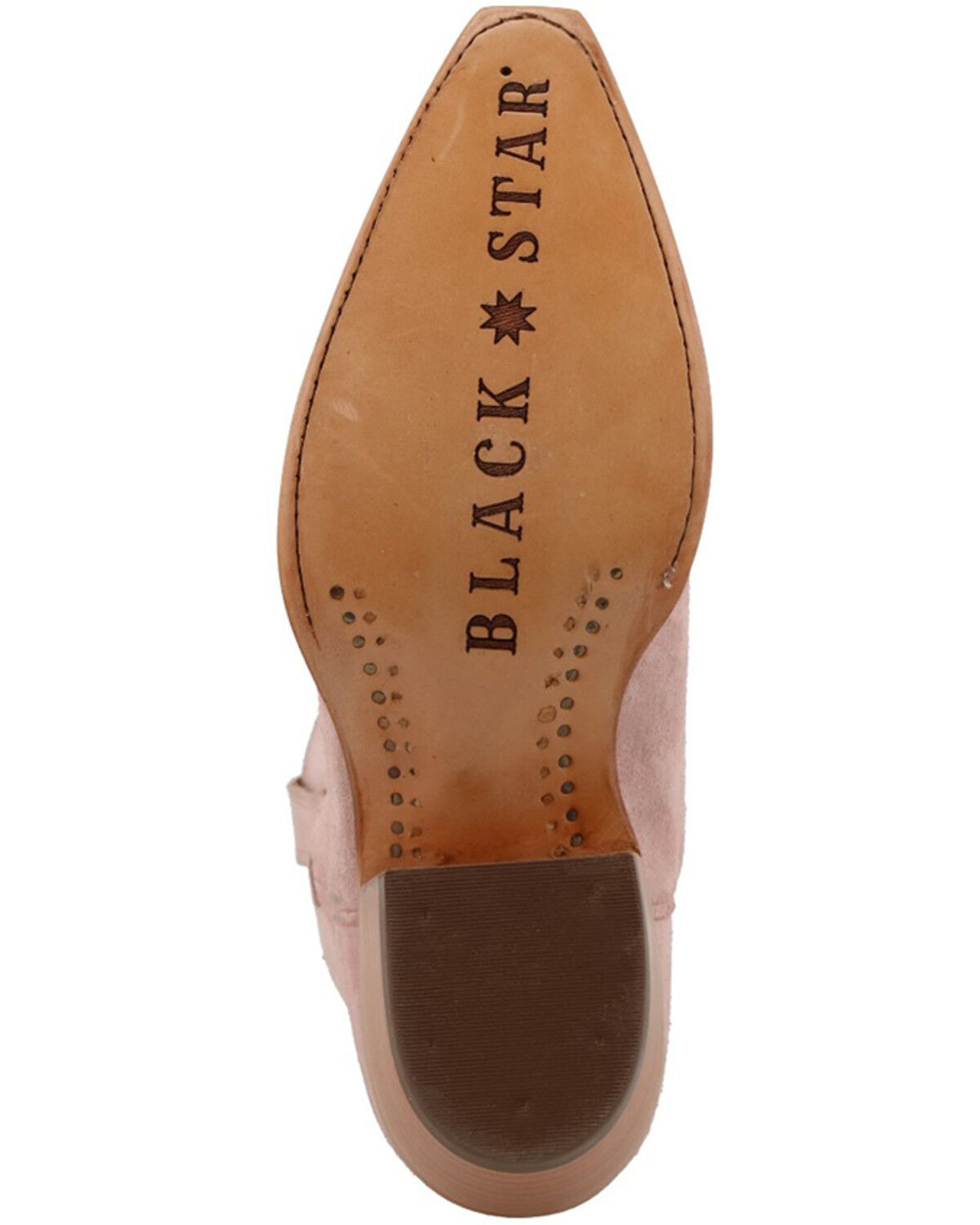 Image #7 - Black Star Women's Hope Western Booties - Snip Toe, Blush, hi-res