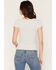 Image #4 - Wild Moss Women's Striped Short Sleeve Tee, Blue, hi-res