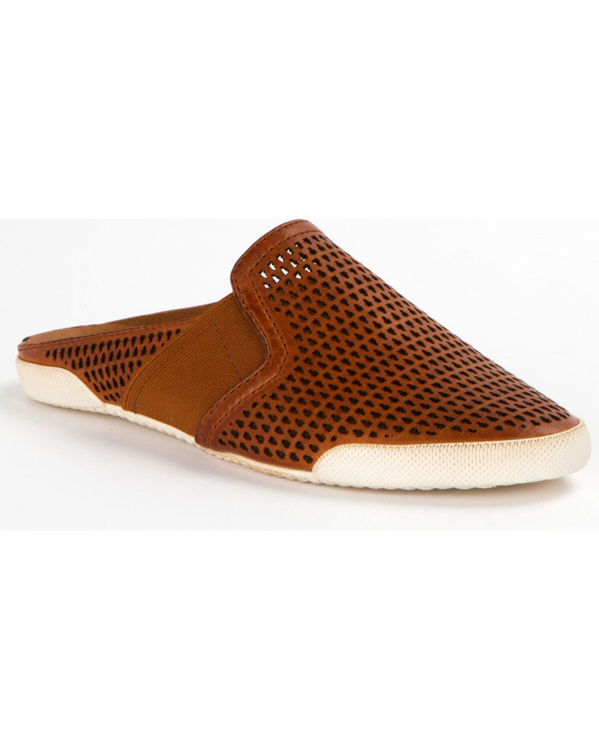 Frye melanie perforated mule hotsell