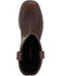Image #6 - US Boot Men's Waterproof Pull-On Work Boots - Steel Toe, Brown, hi-res