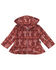 Image #2 - Wrangler Infant Girls' Cacti Print Sherpa Jacket, Rust Copper, hi-res