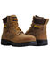 Image #3 - Thorogood Men's 6" Genesis Waterproof USA Work Boots - Nano Toe, Brown, hi-res