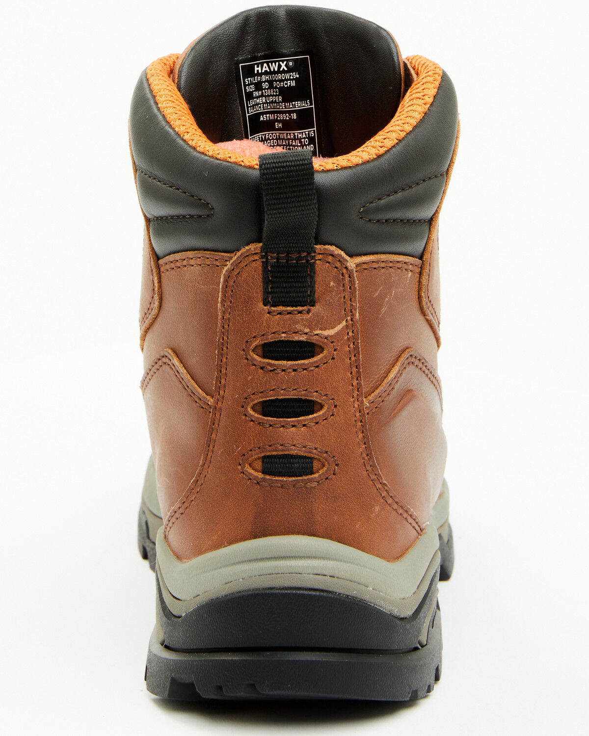 Image #5 - Hawx Men's Enforcer Pro Work Boots - Soft Toe, Brown, hi-res
