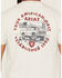 Image #4 - Ariat Men's Trucker Freedom Flag Short Sleeve Graphic T-Shirt, Grey, hi-res