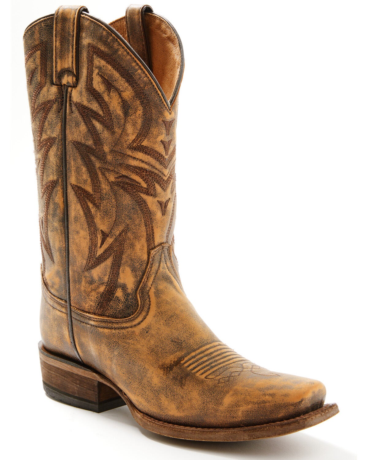 Image #1 - Moonshine Spirit&reg; Men's The Kelsey Western Boots - Square Toe, Brown, hi-res